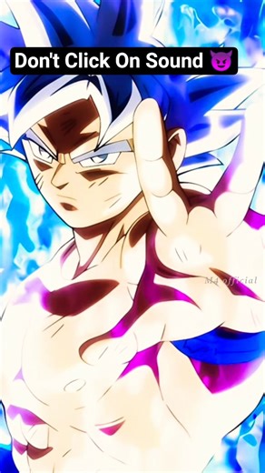 “Calm face. Infinite power.” #dragoball #anime #trendingshorts #gokugoku
