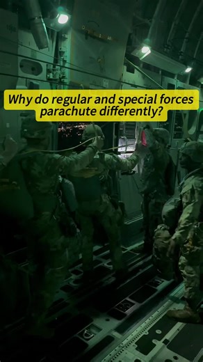 Parachuting Differences: Regular vs. Special Forces