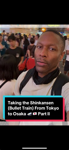 Taking the Shinkansen (Bullet Train) From Tokyo to Osaka 🚅 🇯🇵 Part II #airlinepilot #deltapilot #pilotlife #airline #delta #captain #travel #instatravel #behindthescenes #tokyo #osaka #dotonbori #shinkansen #bullettrain | Kenny Card
