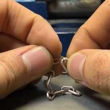 Handmade Hollow Silver Chain – Crafting Process #silverchain #jewellery #handmadejewellery #crafts