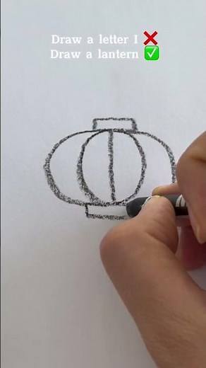 How to draw a lantern 🏮? #lantern #lanternlight #drawing #easy #easydrawing #howtodraw