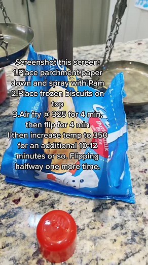 Easy Air Fryer Frozen Biscuits Recipe