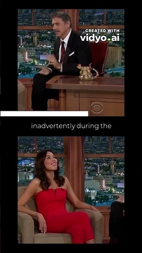 Michaela Conlin - interviewing in wax | #shorts #viral #MichaelaConlin #CraigFerguson