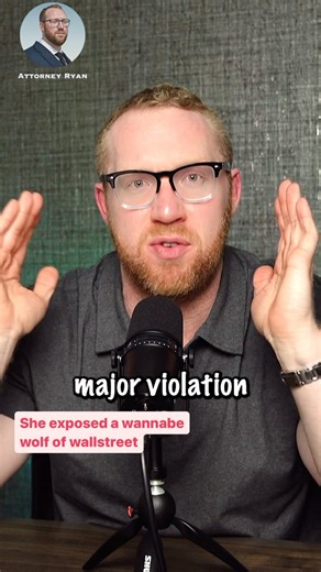 21K views · 985 reactions | Here’s a peek at how whistleblower retaliation cases work. . . #knowyourrights #financialliteracy #work | Attorney Ryan | Facebook