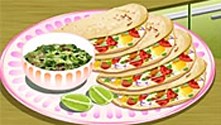 Play Fish Tacos: Saras Cooking Class | Free Online  Games. KidzSearch.com