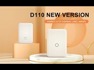 2021 New Released D110 Handheld Label Maker