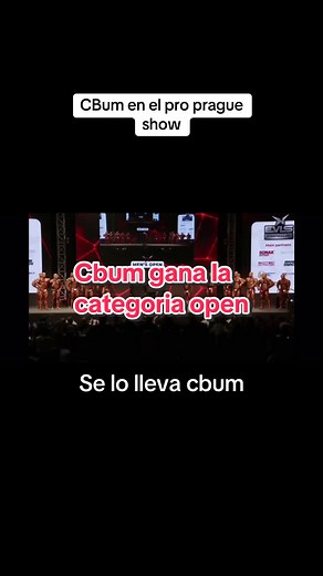 CBum Wins Open Category at Prague Bodybuilding Show