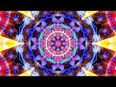 Kaleidoscope Visualization Meditation Music, Kaleidoscope Color Therapy, Third Eye Activation ❊0084