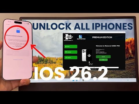 Unlock Icloud Lock Apple ID Unlocking 2026 Bypass ( IOS 26.2+ / iphone 11-17 / SIGNAL ON )
