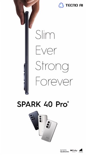 The Spark 40 Pro has everything you need style, power, and smart features that keep up with your daily hustle. It’s more than just a phone, it’s your all-in-one companion. #Spark40Kenya #SlimEverStrongForever #TECNOAI #SPARK40Series #tecnokenya #tecnoxafcon2025 | TECNO Mobile