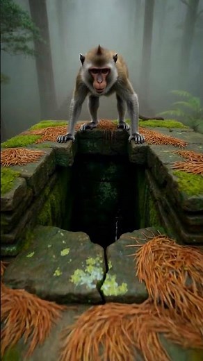 Macaque POV: Micro Camera Exploration of a Hidden Cloud-Forest Pyramid