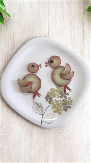 Fruits and Vegetables Art #decoration #annaprashanceremony #shortvideo