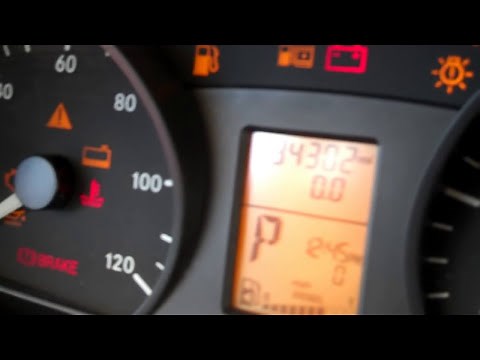 How to reset a Mercedes Benz Sprinter service indicator light / maintenance light | DIY reset