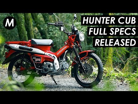 New 2021 Honda CT125 Hunter Cub Full Specs Unveiled