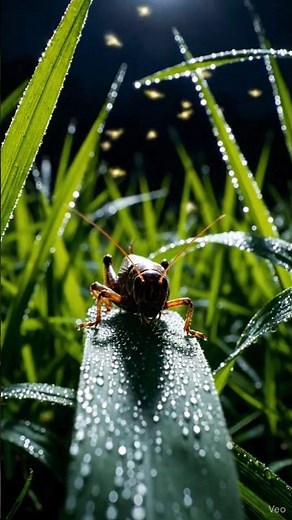 The Secret Life of Crickets | Nature Ecosystem in 4K #CricketLife