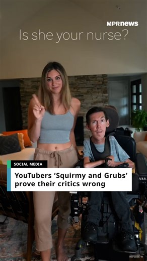 "Squirmy and Grubs," a.k.a. Shane and Hannah Burcaw, have amassed millions of followers by showcasing the ups and downs of their interabled relationship. That kind of attention can also bring out the worst in people. Shane and Hannah spoke with Ellen Finn from Minnesota Now about how they handle the vitriol and turn it into motivation. Story by Ellen Finn, video edited by Payton Whaley | MPR News