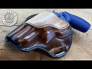 Making a Flat Back Pancake Leather Holster - Taurus Judge 4510 3 Inch