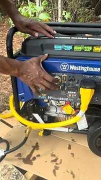 Powering up Off-Grid Shed Cabin with ‪@westinghouse‬ 12500 Tri-Fuel Generator #diy #cabin