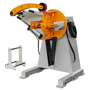 [Hot Item] Motorized Hydraulic Double Head Decoiler Uncoiler Machine with High Speed Feeding
