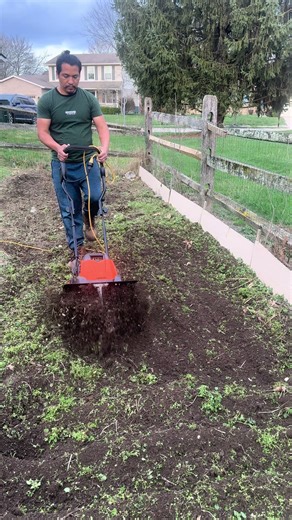 Electric Tiller for Easy Gardening