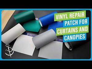 Industrial Vinyl Repair Patch for Curtains and Canopies - SKP®