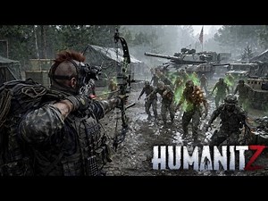 I Found an Army Camp and Was Ambushed By A MASSIVE Horde on Day 24 - Humanitz