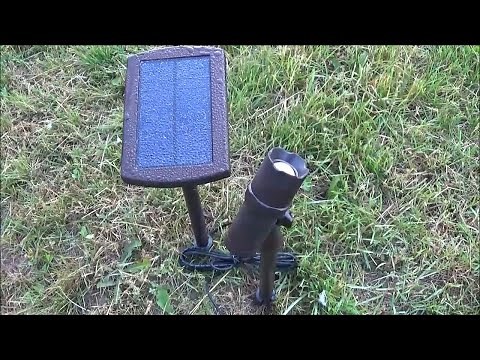 Real-Life Review of SmartYard LED Solar Spotlight Costco # 1193786 by Alpan 50 Lumen Smart Focus