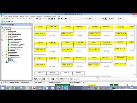 programmation PID sous unity pro xl
