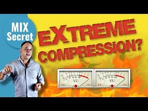 ADVANCED COMPRESSION IN MIXING (EXTREME TECHNIQUE FOR DRUMS!!!) Parallel Compression on Drums