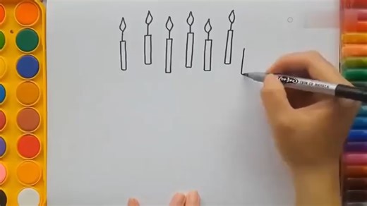 手把手教你学画画视频 幼儿园儿童绘画教学