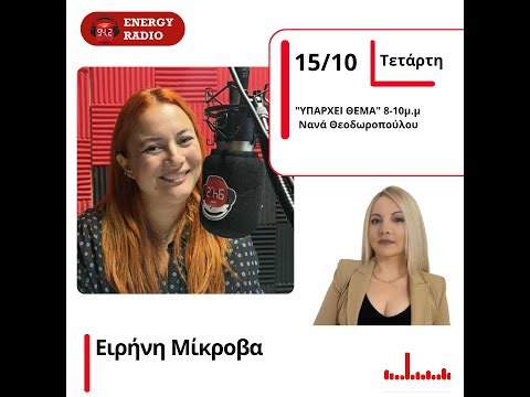 Η Ειρήνη Μίκροβα στον Energy 94.2