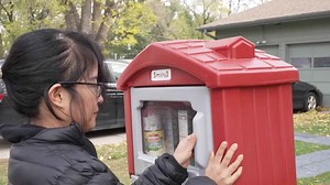 Little free libraries inspire neighborhood food pantries as shutdown increases need
