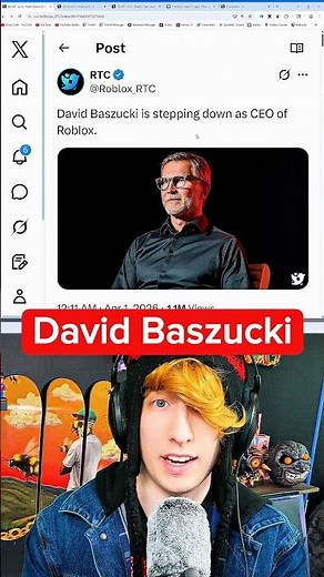 David Baszucki is stepping down as CEO of Roblox