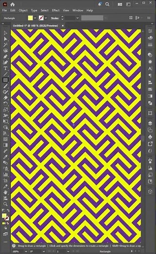 How to Make a Repeat Pattern in Illustrator #adobeillustrator #viral #trending