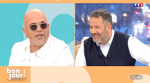 "Oh la vache", Pascal Obispo balance un dossier sur Bruce Toussaint, l’animateur ne s’y attendait pas