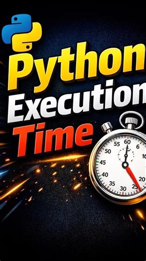 Measure Execution Time in Python ⏱️ | Simple time.time() Example #coding #codeflow#python #shorts