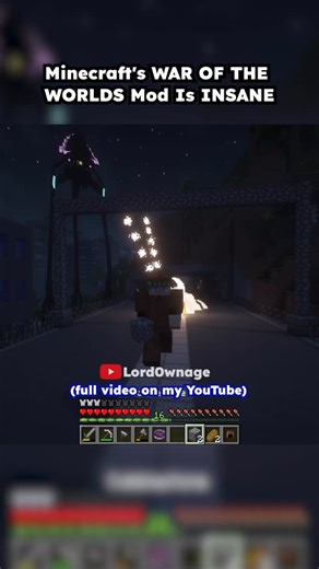 Lord0wnage | Minecraft’s WAR OF THE WORLDS Mod Is Insane #minecraft | Instagram