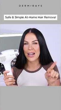My At-Home Laser Hair Removal Routine | Goggles-Free with DermRays V8S