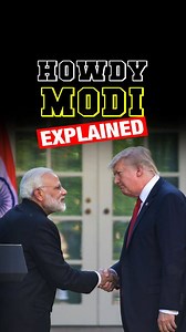 1.7K views · 32 reactions | Narendra Modi and Donald Trump to address 50,000 Indian-Americans at 'Howdy Modi' mega event in Houston. #NewsMO #HowdyModi | India Today | Facebook