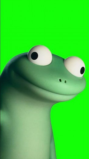 Tom the Lizard Tapping the Phone meme - Green Screen