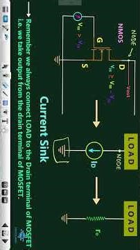 Current Source vs Current Sink | #mosfet #analogelectronics #microelectronics #transistor #fets #bjt