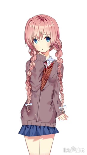 Speed Painting: Doki Doki Literature Club Art