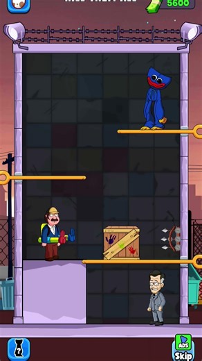 Huggy wiggy kill 😁 them all ! gaming short video dangerous #huggywuggy #trending #gaming #funny