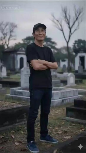 CRIP WALK IN A CREEPY CEMENTERY #aivideo