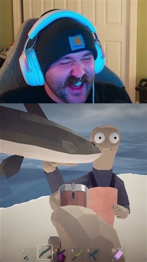 i dont think this is how you fish... #howtofish #gaming #funny