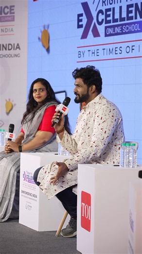 #RightToExcellence #OnlineSchool Summit Popular content creators @abhiandniyu discussed the growing impact of digital content on modern-day education, while sharing anecdotes from their personal and professional lives. Watch live: http://toi.in/375XZa @21kschool | The Times of India