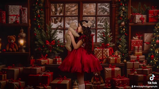 Behind the Scenes Holiday Magic ✨ @Rocio Santiago captured the sweetest studio setup moments using our Christmas backdrops! From dogs to décor, the festive vibes are everything. 🎄 50% OFF all Christmas backdrops 🛒 Code: JOY50 at checkout ➡️ www.hsdbackdrops.com #hsdbackdrops #christmasbackdrop #holidaystudio #photographysetup #holidayminis