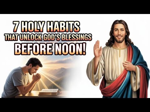 7 Morning Habits Every Christian Must Practice Daily!