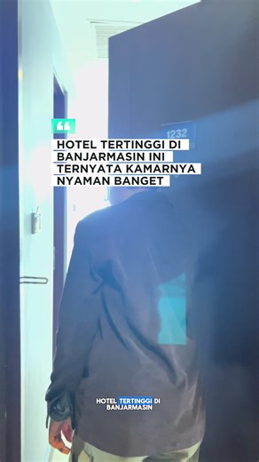 Room tour Deluxe Room di Grand Tan Banjarmasin ✨ Kamarnya terasa luas, tempat dirinya empuk, dan suasananya nyaman banget buat istirahat setelah aktivitas seharian. Selain itu hotel ini juga punya fasilitas seperti kolam renang, gym, dan spa yang bisa kamu nikmati selama menginap. 🔥Mumpung lagi ada diskon hingga 50%, bikin momen Ramadhan kamu jadi lebih hemat kalau bookingnya lewat tag lokasi di bawah tanda panah ❗️Periode 1 - 31 Maret 2026 #hotelrayakankepulangan #rayakankepulangan #jelajahbos
