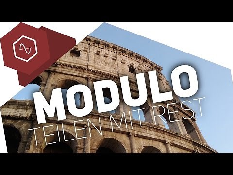 Modulo – Dividing with remainder? – Basics